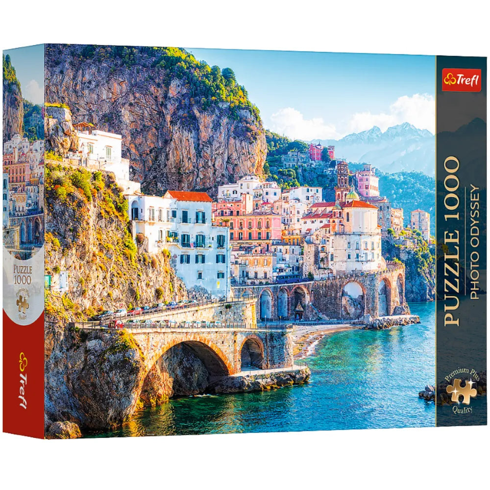 Dėlionė 1000 dalių – „Amalfi, Kampanija, Italija“